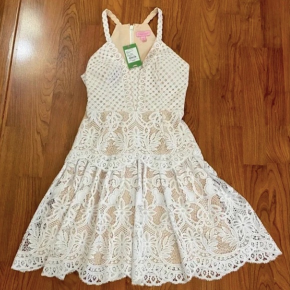 Lilly Pulitzer Adella Dress 00 (Altered Down to 000) - Picture 3 of 6